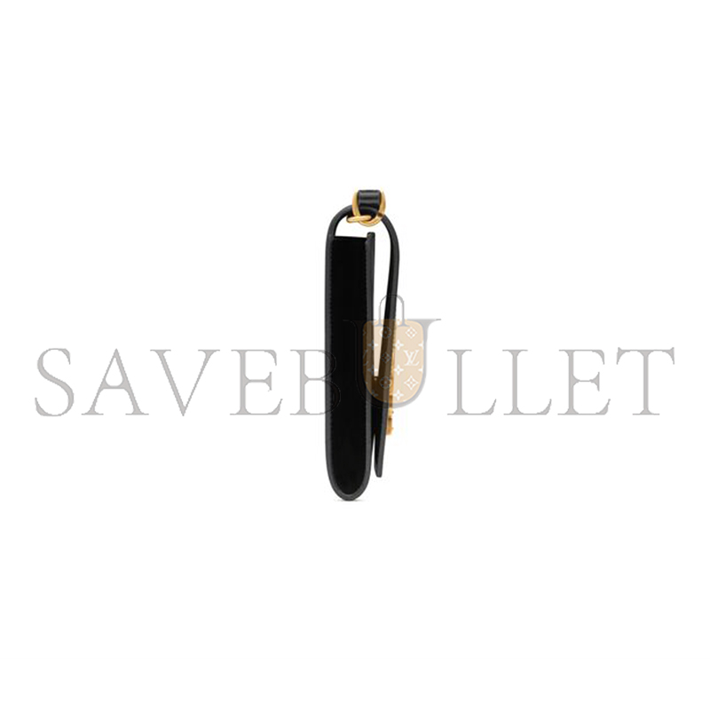 Y*L cassandre flap pouch in shiny leather 753883aab9t9299 (21*16*3cm)